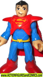 dc universe action league SUPERMAN Imaginext fort