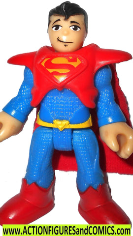 dc universe action league SUPERMAN Imaginext fort
