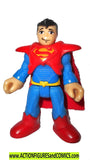 dc universe action league SUPERMAN Imaginext fort