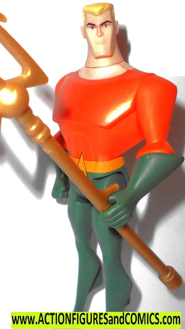justice league unlimited AQUAMAN classic orange green dc universe jlu