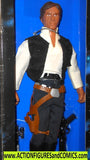 star wars action figures HAN SOLO 12 inch 1998 100% w box