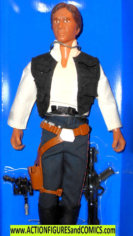 star wars action figures HAN SOLO 12 inch 1998 100% w box