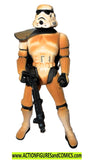 star wars action figures SANDTROOPER blue pad potf