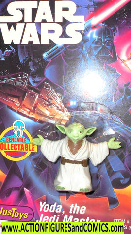 star wars action figures bend-ems YODA 1993 1st release moc