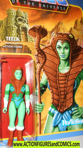 Masters of the Universe TEELA green Goddess super7 moc