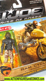 gi joe DESERT RAM CYCLE Sandstorm rise of cobra movie mib moc
