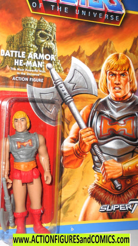 Masters of the Universe HE-MAN battle armor super7 moc