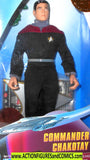 Star Trek COMMANDER CHAKOTAY 9 inch GOLD FOIL moc mip