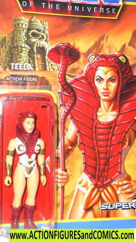 Masters of the Universe TEELA 2015 ReAction super7 moc