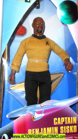 Star Trek COMMANDER SISKO tribbles 9 inch playmates moc mib