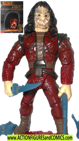 Star Trek NAUSICAAN 1993 playmates Complete tng 1994