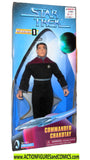 Star Trek COMMANDER CHAKOTAY 9 inch BLUE Circle moc mip