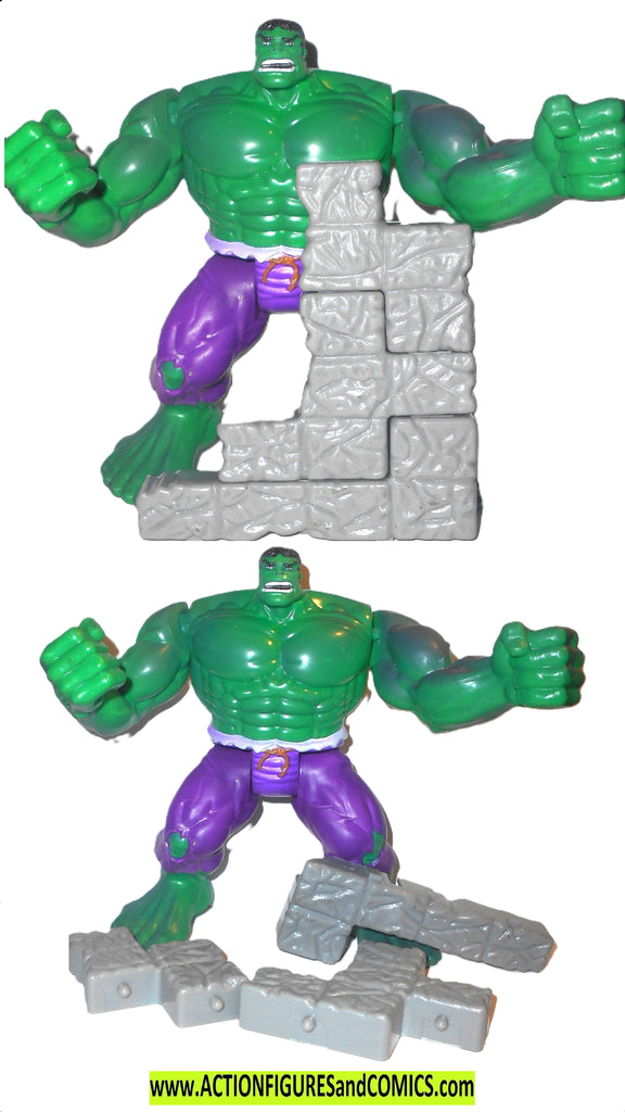 Hulk toy biz RAMPAGING HULK 1996 classics marvel 100 ...