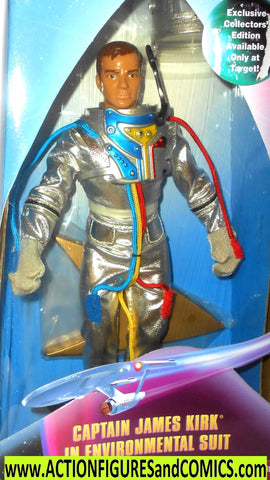 Star Trek CAPTAIN KIRK 9 inch space suit playmates moc mip