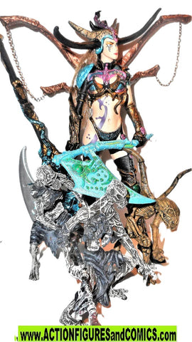 FIGURINE THE SPELLCASTER Repaint Spawn Series 11 Dark Ages - McFarlane FIGURINE THE SPELLCASTER Repaint Spawn Series 11 Dark Ages - McFarlane