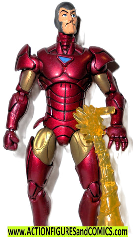 marvel universe IRON MAN Tony Stark unmasked variant 22