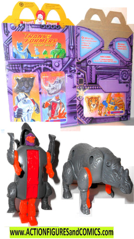 Transformers beast wars RHINOX 1995 mcdonalds happymeal