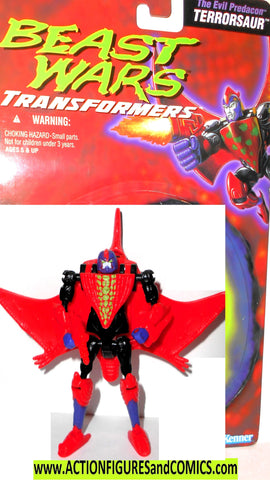 Transformers beast wars TERRORSAUR 1996 dinobot dinosaur full