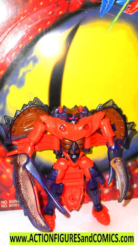 Beast Wars Razorclaw Transformers beast wars RAZORCLAW 1996 Crab crustation full ...