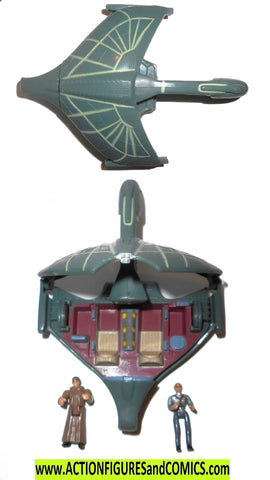 Star Trek ROMULAN WARBIRD mini playset Innerspace