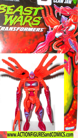 Transformers beast wars CLAWJAW 1996 squid octopus full