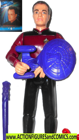 Star Trek Q playmates 1993 complete action figures