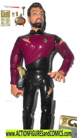 Star Trek COMMANDER RIKER 1992 series 1 playmates