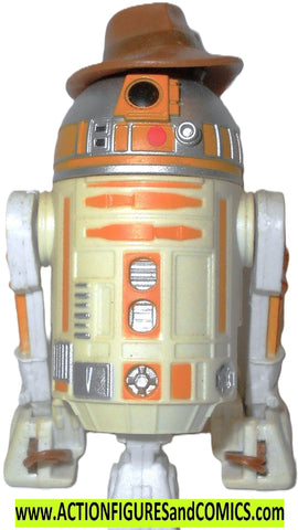 star wars action figures DROIDS Factory Indiana hat r2-d2