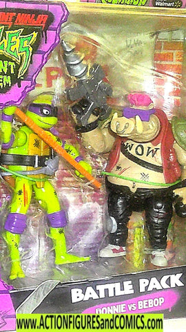 teenage mutant ninja turtles DONNIE vs BEBOP 2023 mib moc