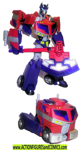 transformers OPTIMUS PRIME 2007 Animated 100% battle dam