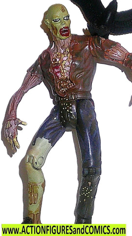 Resident Evil TEAR APART ZOMBIE 1999 crow Toybiz game