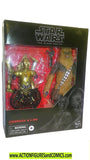 Star Wars action figures CHEWBACCA C-3PO Deluxe moc mib