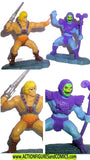 masters of the universe HE-MAN vs SKELETOR 2 inch micro