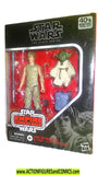 Star Wars action figures LUKE Skywalker & YODA Deluxe moc mib