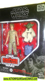 Star Wars action figures LUKE Skywalker & YODA Deluxe moc mib
