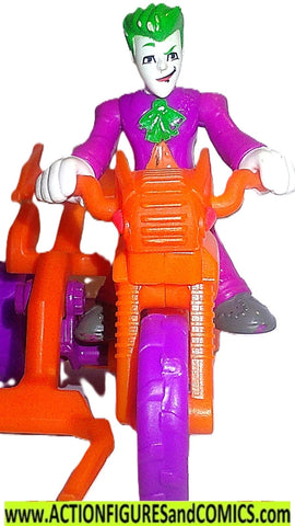 DC imaginext JOKER motorcycle scoop complete Batman
