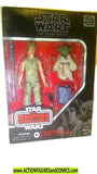 Star Wars action figures LUKE Skywalker & YODA Deluxe moc mib