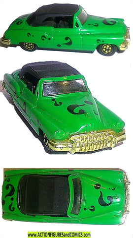batman forever RIDDLER CAR 1995 die cast metal dc universe
