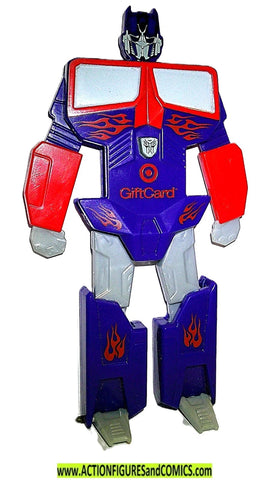 Transformers OPTIMUS PRIME Gift Card $0 2007 movie