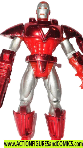 Iron man SILVER CENTURION hologram armor 1995 marvel