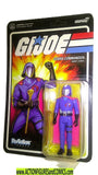 gi joe COBRA COMMANDER 2022 Reaction super7 #4 moc
