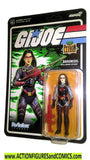 gi joe BARONESS 2023 python patrol Reaction figures super7 moc