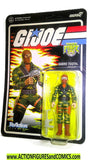 gi joe Tiger Force SABER TOOTH Reaction figures super7 moc