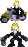 Marvel Super Hero Squad GHOST RIDER & Motorcycle cycle