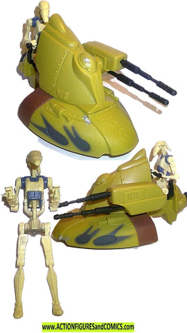 star wars action figures BATTLE DROID's Armored Scout 100%