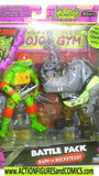 teenage mutant ninja turtles RAPH vs ROCKSTEADY 2023 mib moc