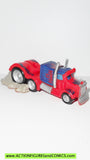 transformers robot heroes OPTIMUS PRIME truck vehicle mode movie pvc action figures