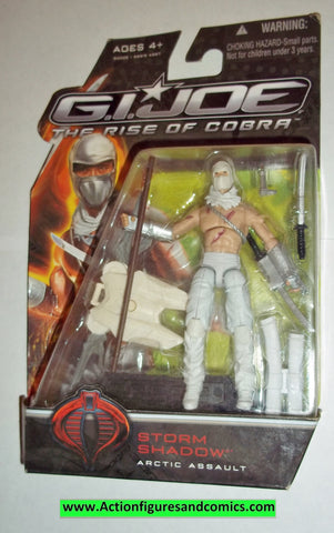 gi joe STORM SHADOW 2009 v34a v34 a Rise of Cobra movie series moc mip mib action figures