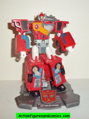 Transformers Titanium OPTIMUS PRIME RID firetruck complete die cast 6 inch series
