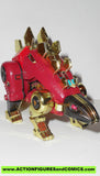 Transformers Generation 2 SNARL dinobot g2 red stegosaurus